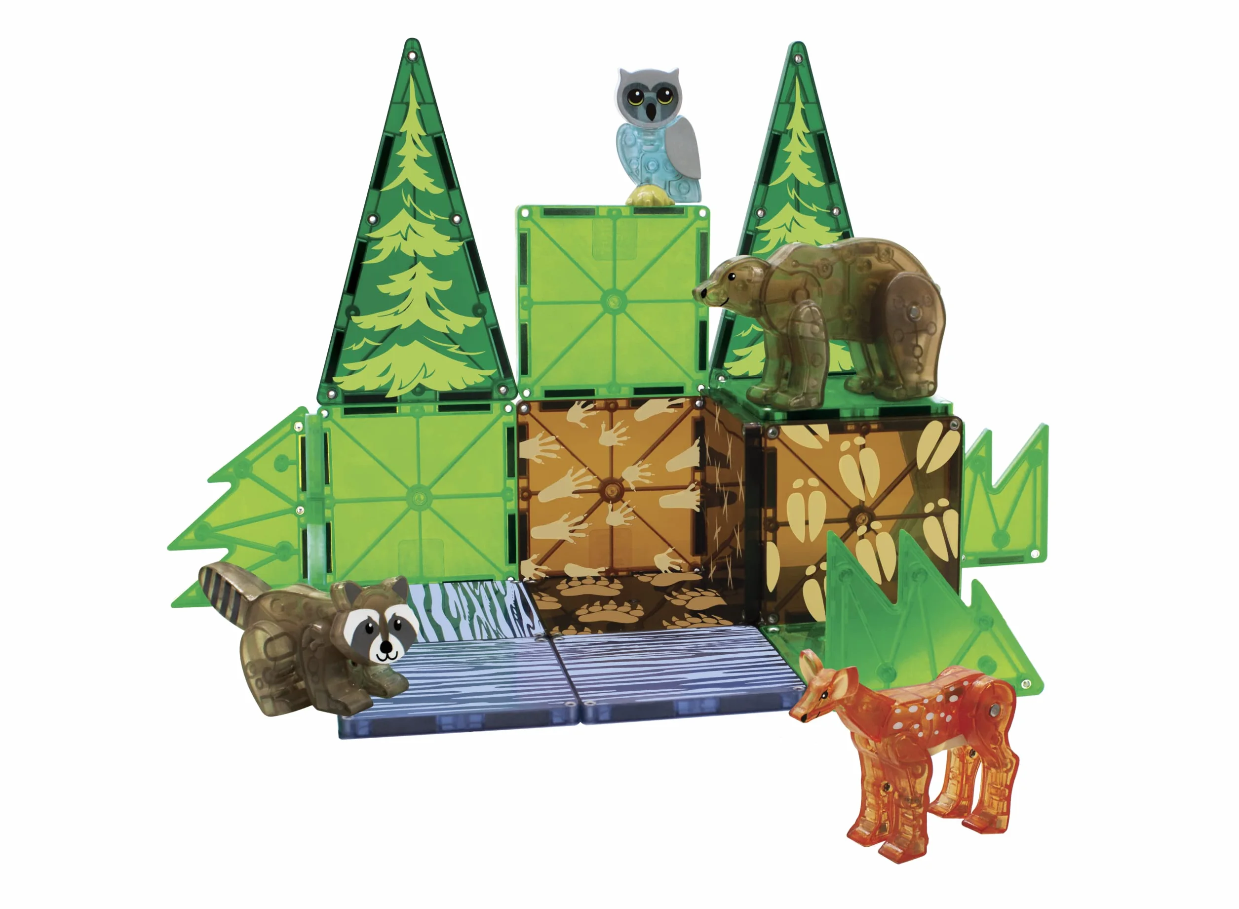 Magna-Tiles Forest Animals zestaw 25 szt.