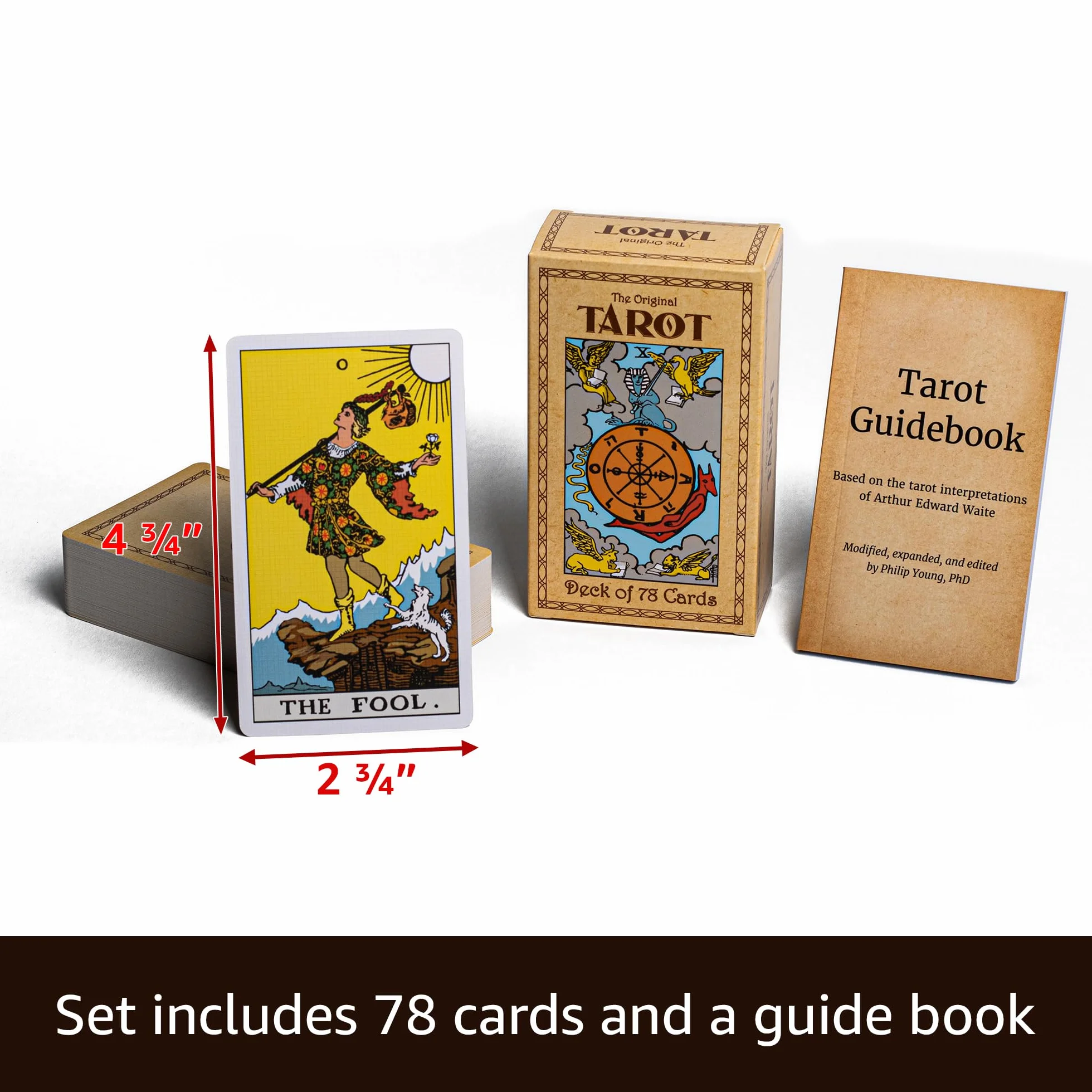 Da Brigh Oryginalny Tarot, Talia 78 Kart, Angielski