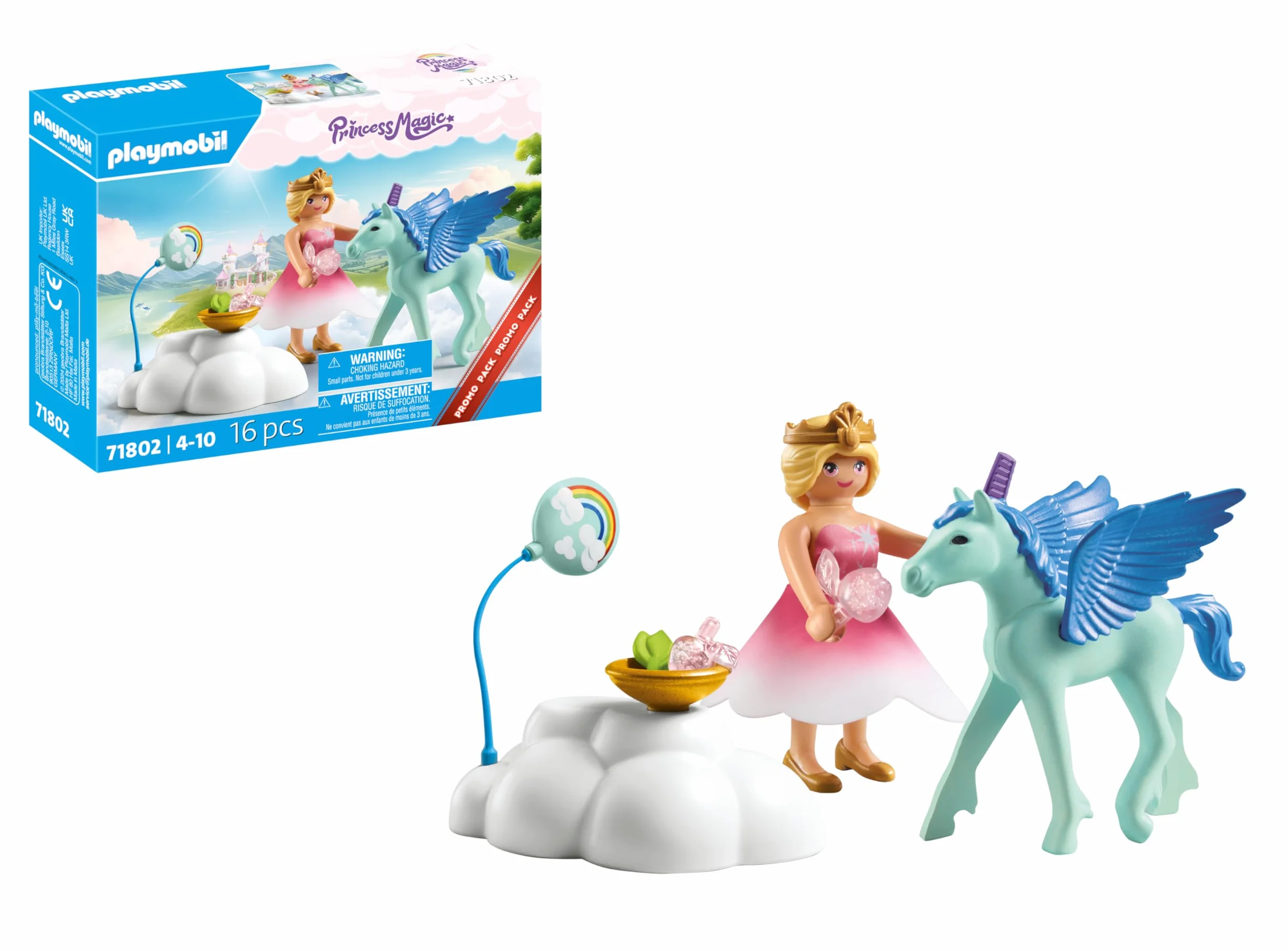 PLAYMOBIL 71802 Księżniczka i skrzydlaty źrebak z chmurą