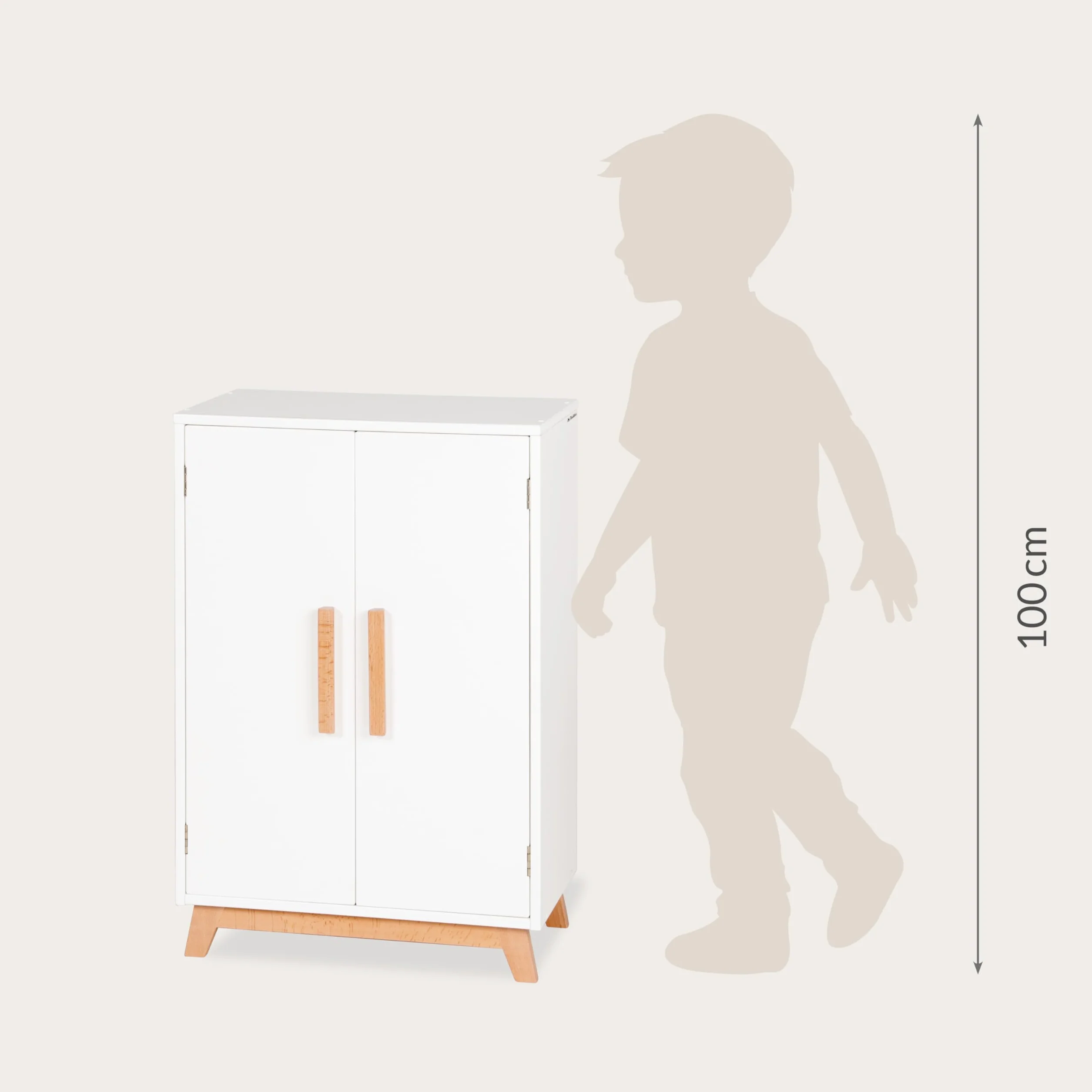 Doll's wardrobe 'Marit', 4 parts