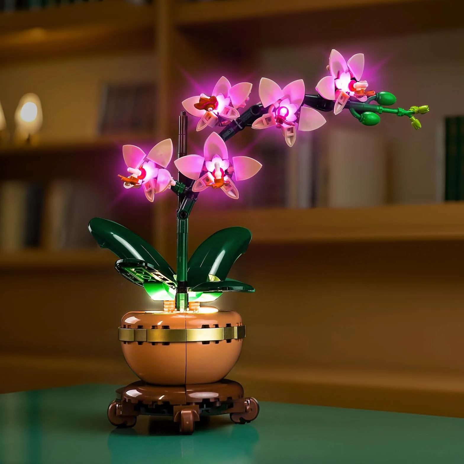BrickBling Zestaw oświetleniowy LED kompatybilny z Lego 10343 Mini Orchid