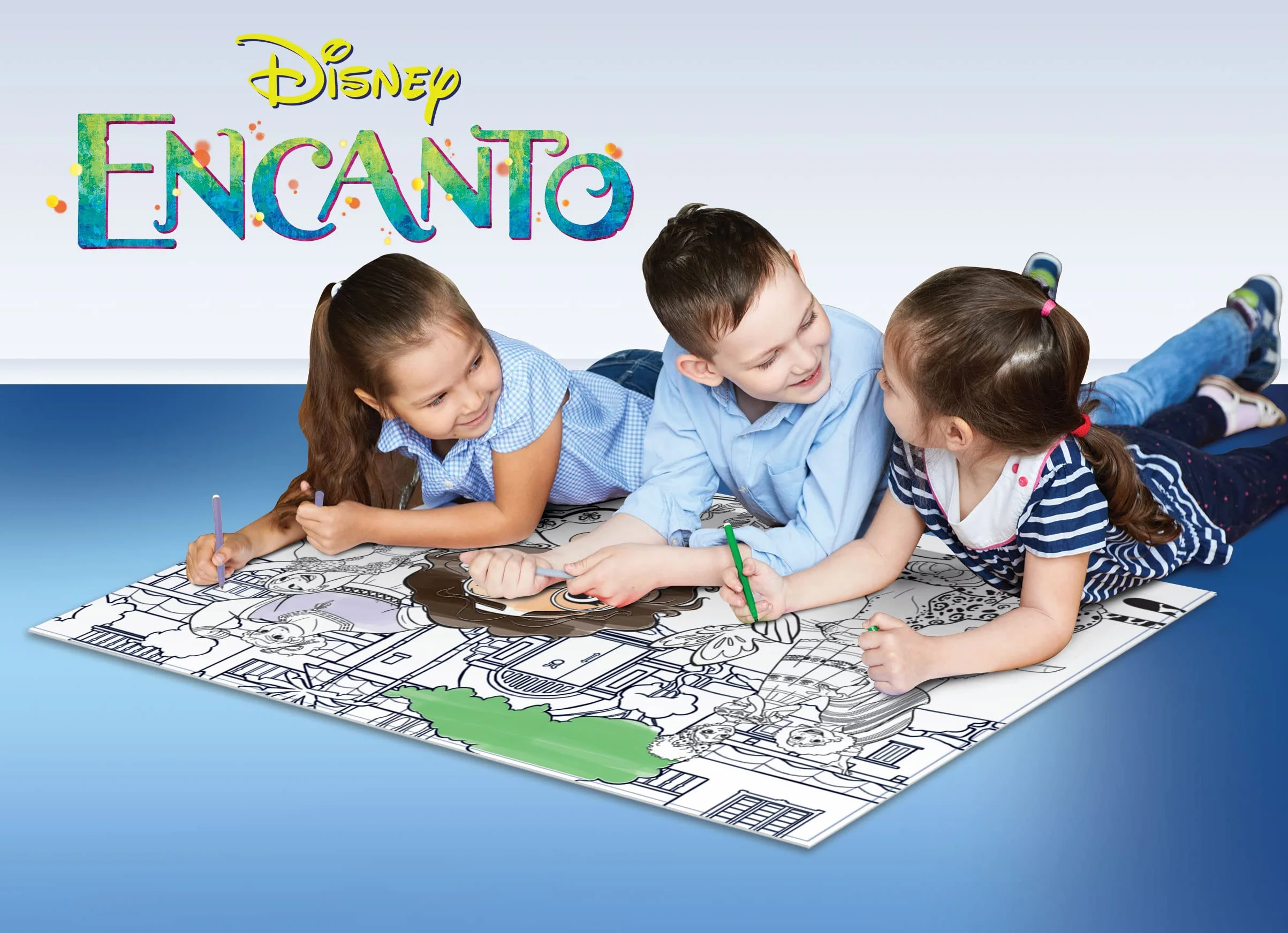 LISCIANI 98187 Disney Puzzle DF Maxi Floor 108 Encanto, wielokolorowe