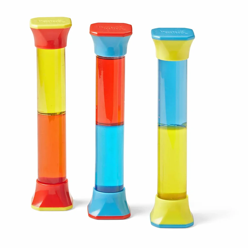 Learning Resources 93386 COLORMIX Sensory Tubes, Multicoloured, 8 x 7 x 2 inches