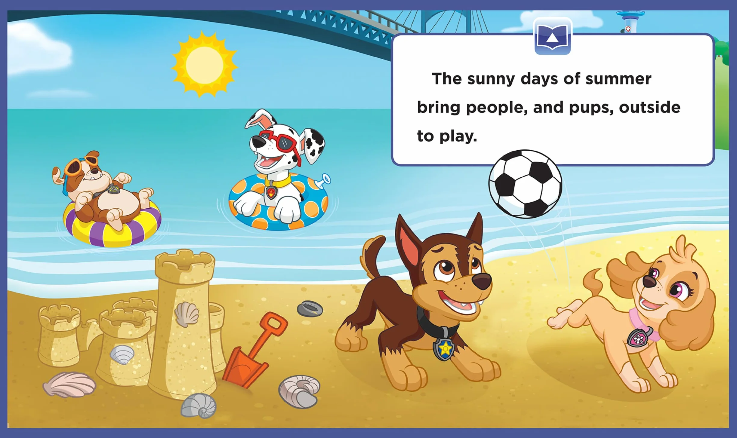Nickelodeon - Paw Patrol Me Reader Electronic Reader and 8 Sound Book Library - PI Kids: Me Reader: 8-Book Library and Electronic Reader