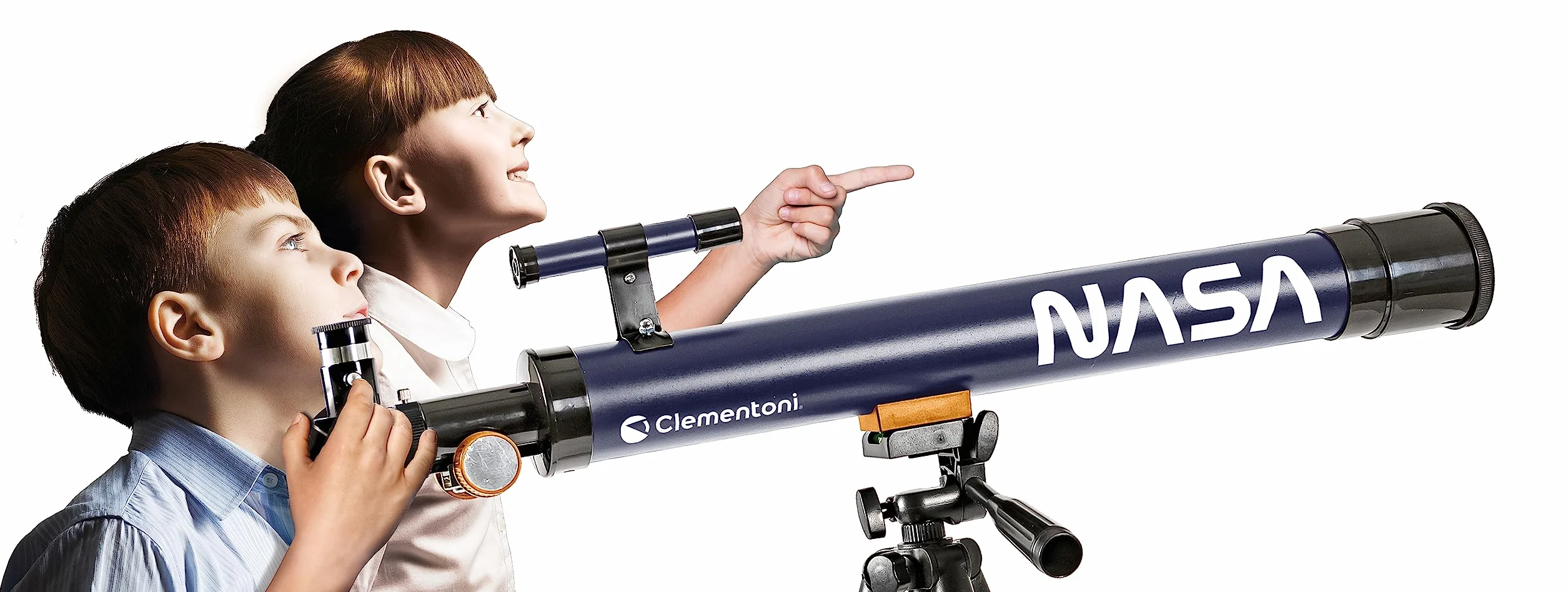 Clementoni Lab Edukacyjne Nauki, Zabawka 8 Lat, Astronomiczny Teleskop Dla Dzieci, Astronomia Inicjacja Gry (75087)
