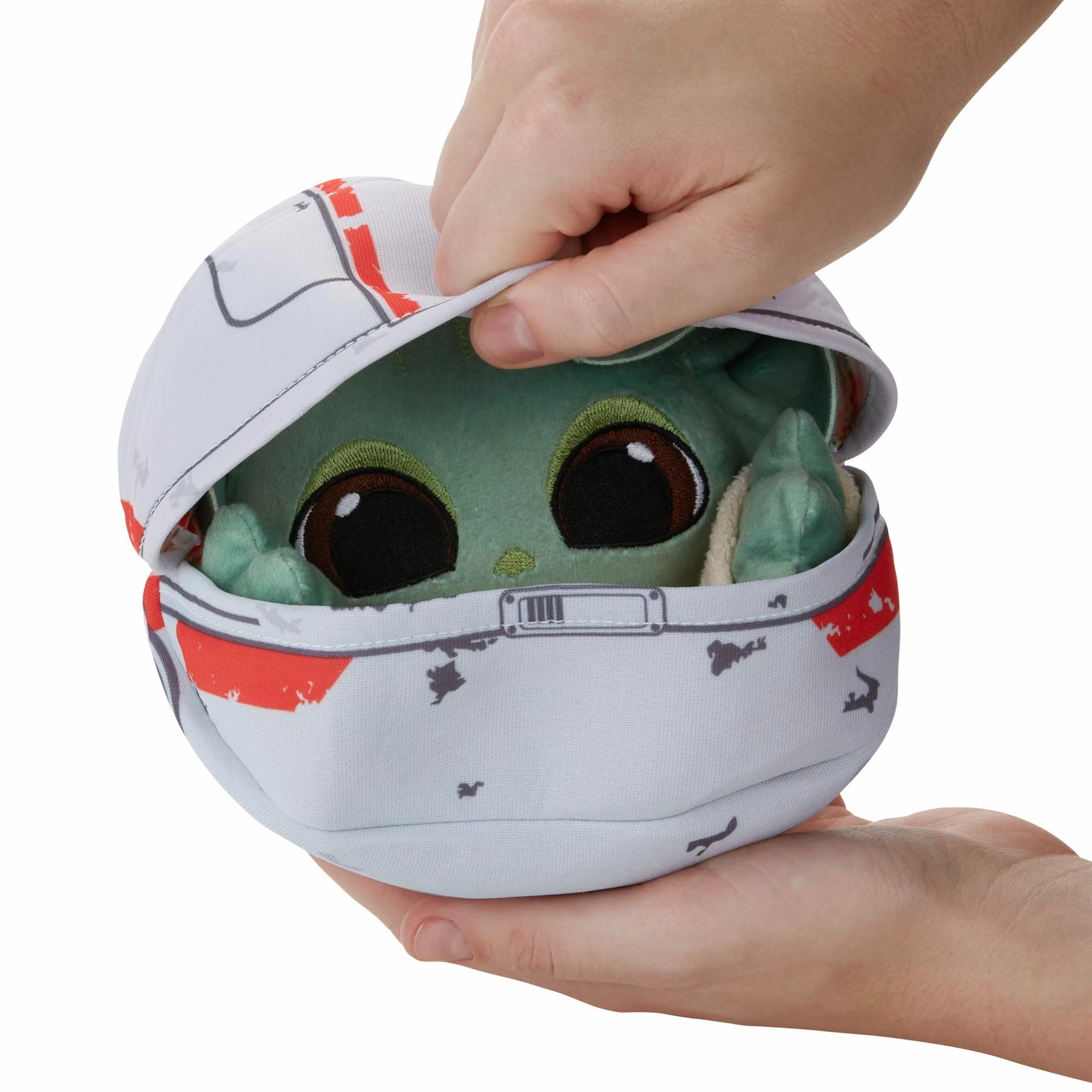 The Child-Grogu z serialu Mandalorian ukryte w gondolce, pluszowa zabawka 3 w 1 z serii Star Wars The Bounty Collection, zabawka dla dzieci od 4 lat