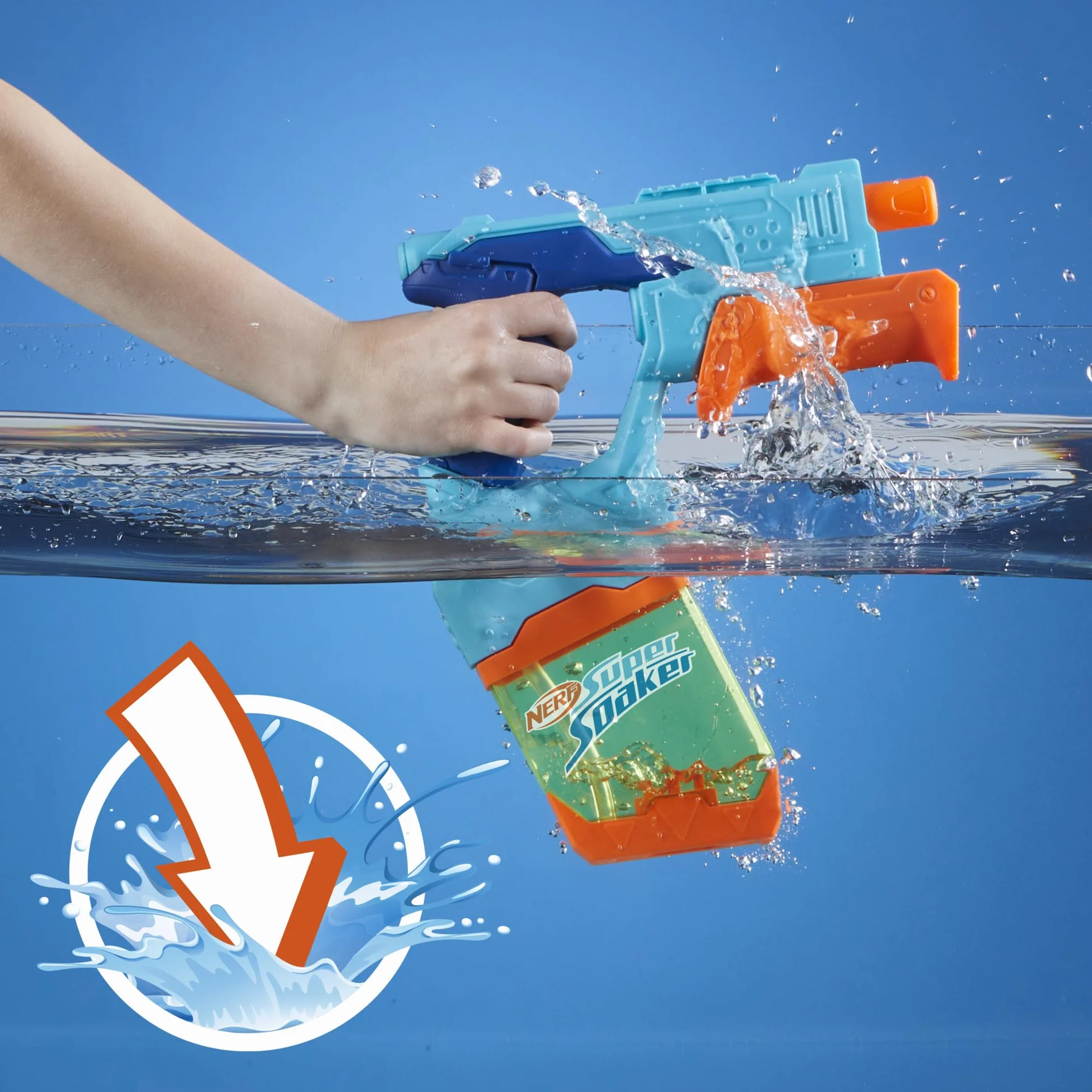 Dwupak wyrzutni wodnych Nerf Super Soaker Dunk-Fill