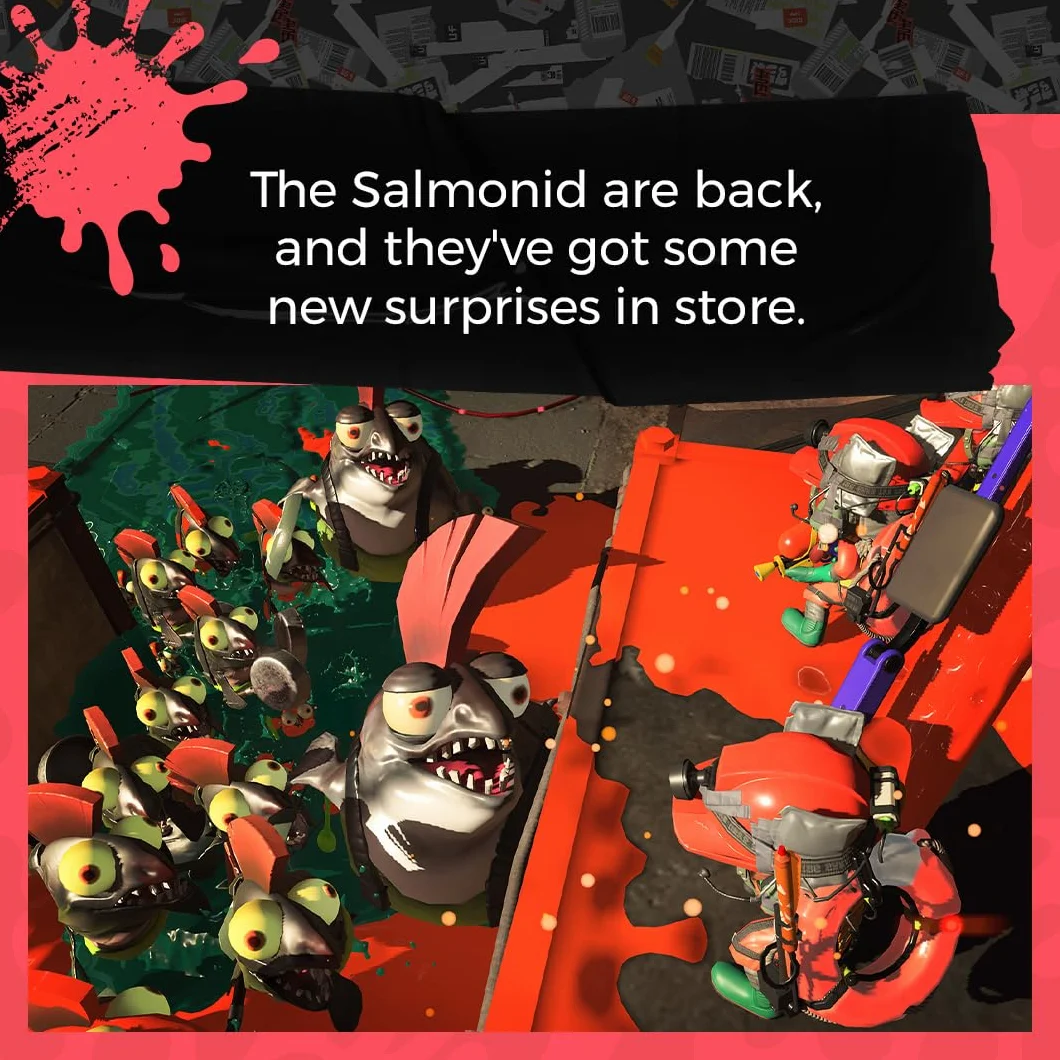 Nintendo Splatoon 10009751 Gra Komputerowa, Niebieski/Żółty, Od 7 lat