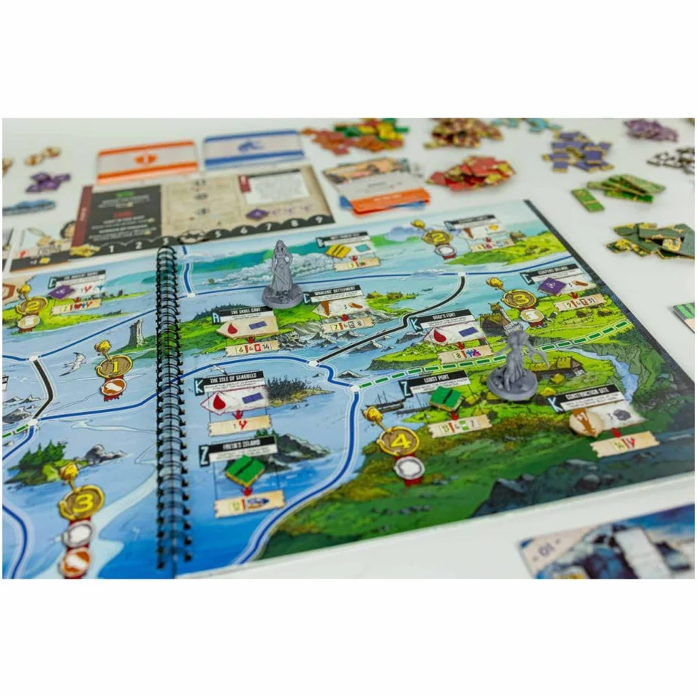 Portal Games | Thorgal The Board Game | Cooperative Story Adventure Board Game, Norse Mythology & Narrative Campaign | 1 to 4 Players | 90–120 Minutes