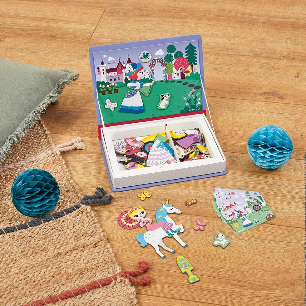 Janod Magneti'Book Princesses J02725