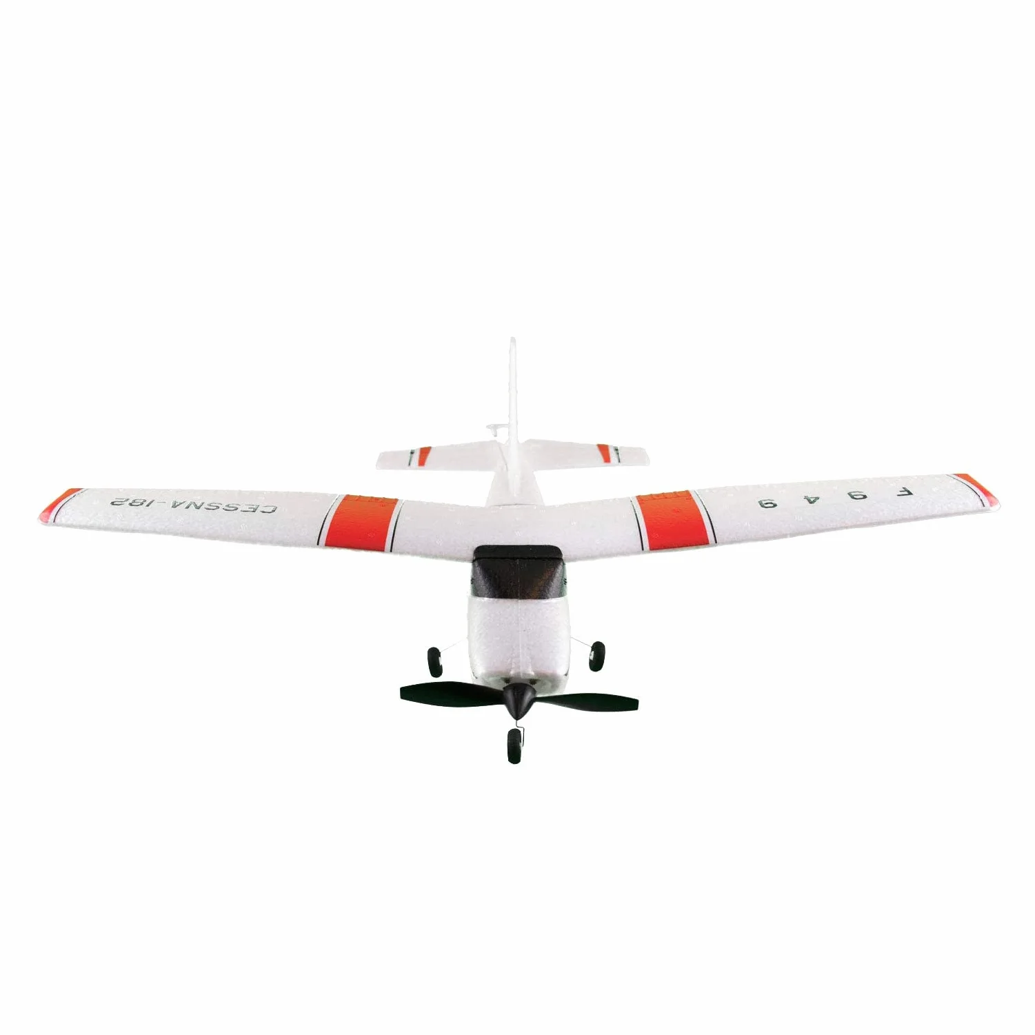 efaso WLToys F949 3-kanałowy samolot RC 2,4 GHz Cessna-182 – wytrzymały materiał EPO, 3-krotny silnik bez rdzenia, kompletny RTF z 2 akumulatorami