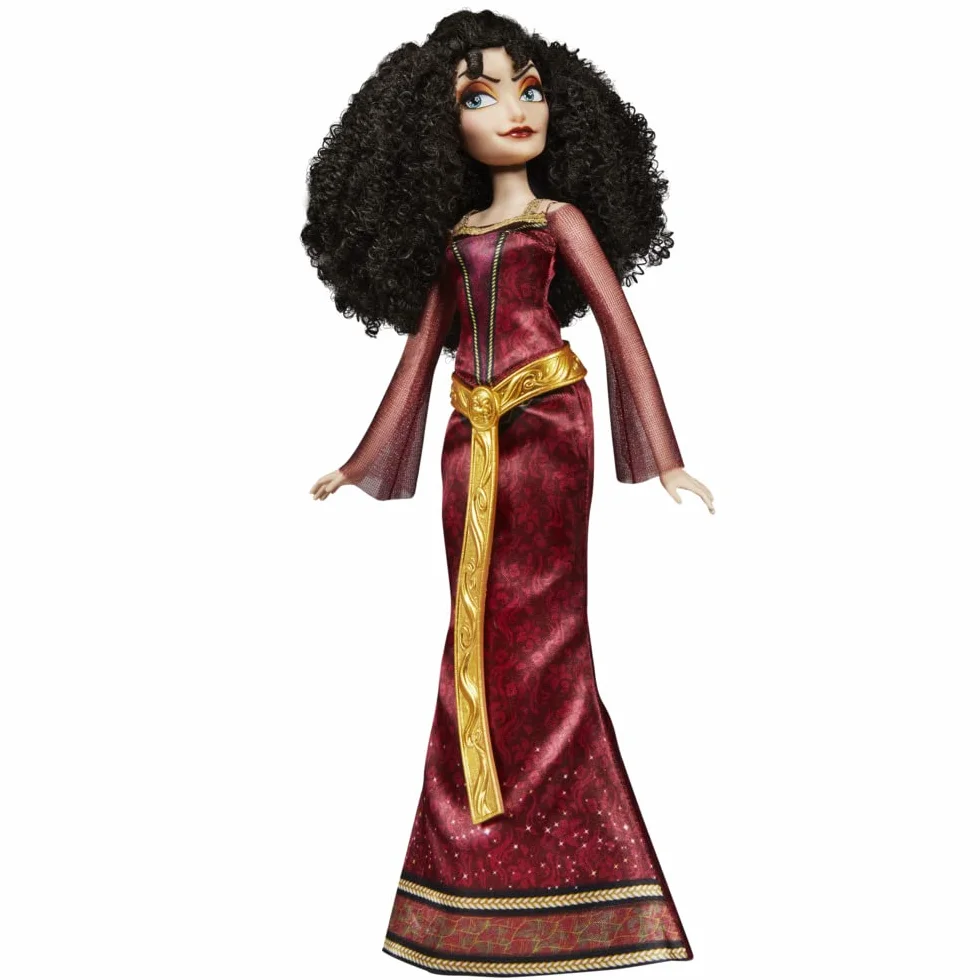 Hasbro Disney Princess Villains, muñeca Maniquí Madre Gothel, Accesorios y Traje Desmontable, Juguete Villano, a Partir de 5 Años F4997 Multicolor