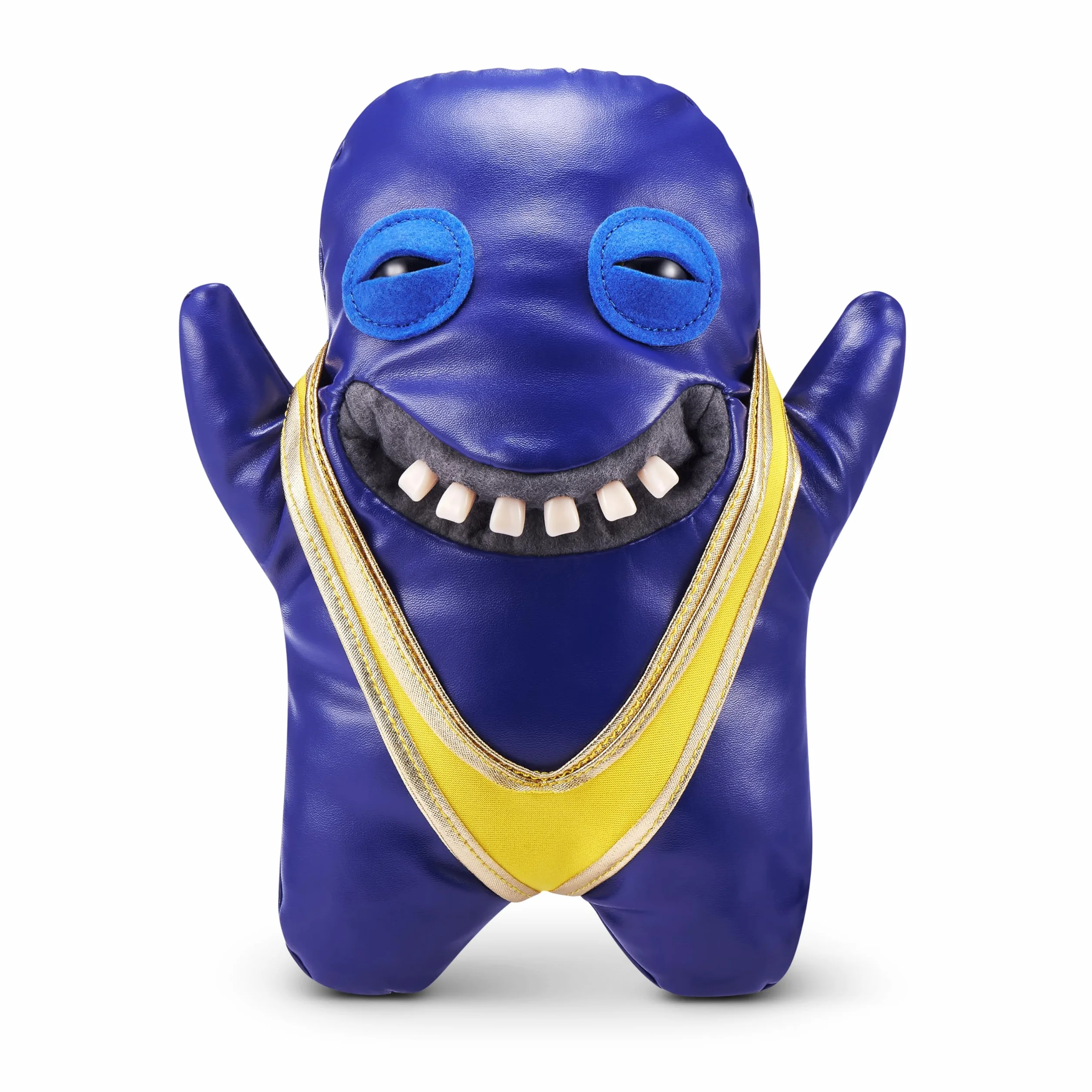 Fuggler Gold Fuggs by ZURU Funny Ugly Monster, Plush, Collectible, Toy (Shameless Goof - Mankini)