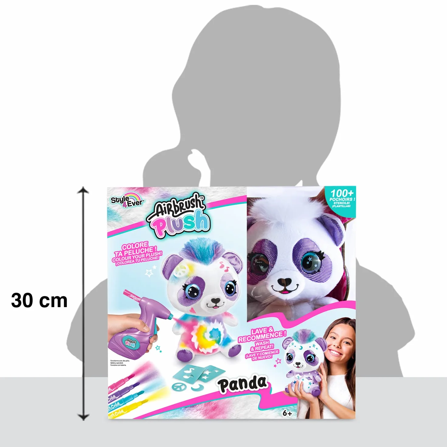 Canal Toys Panda Zestaw do Zabawy, Wielokolorowy, Od 6 Lat