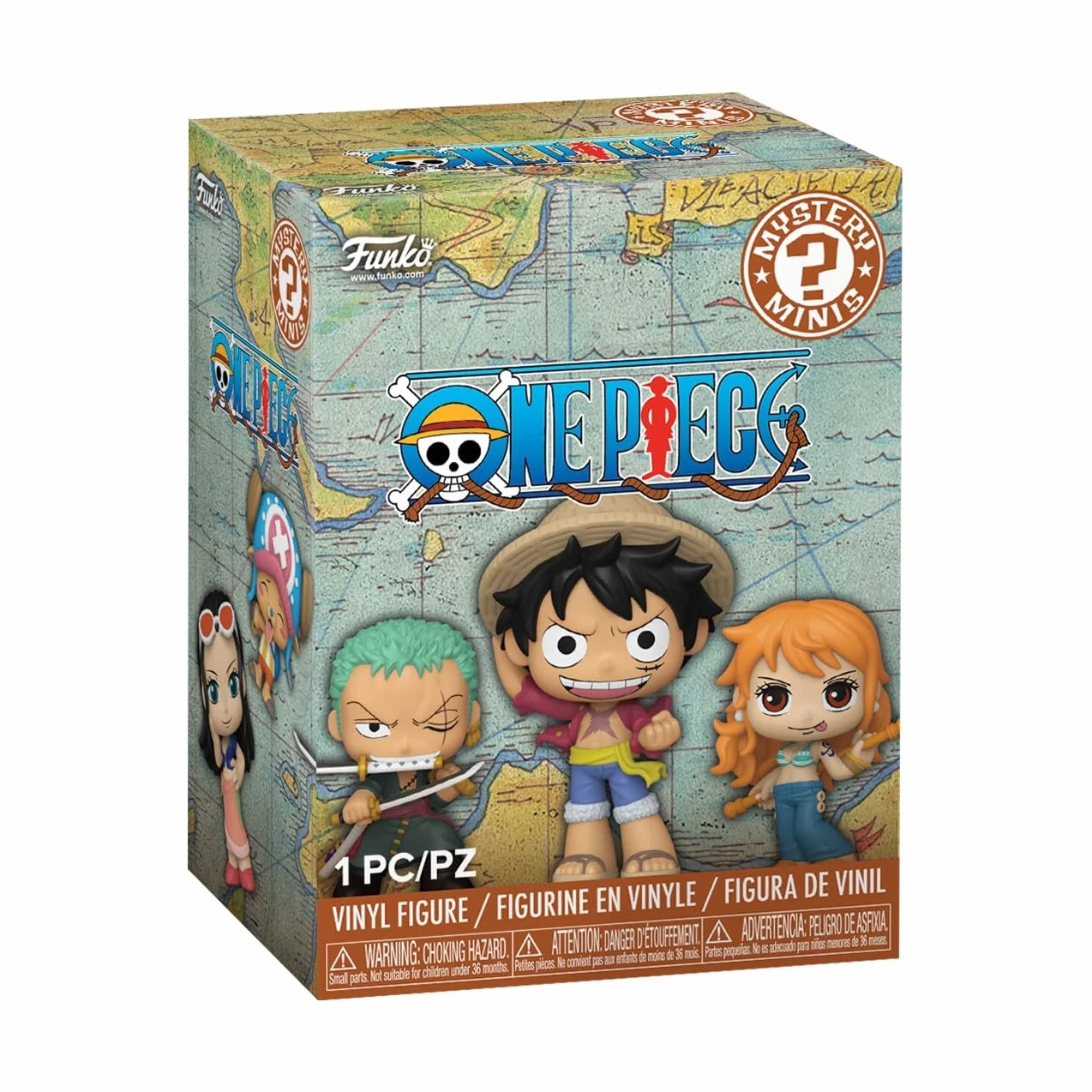 Funko Mystery Mini: One Piece - pojedynczy przedmiot na zakup - kolekcjonerska figurka winylowa - pomysł na prezent - oficjalny towar - zabawki dla dzieci i dorosłych - fanów anime - mini figurka dla