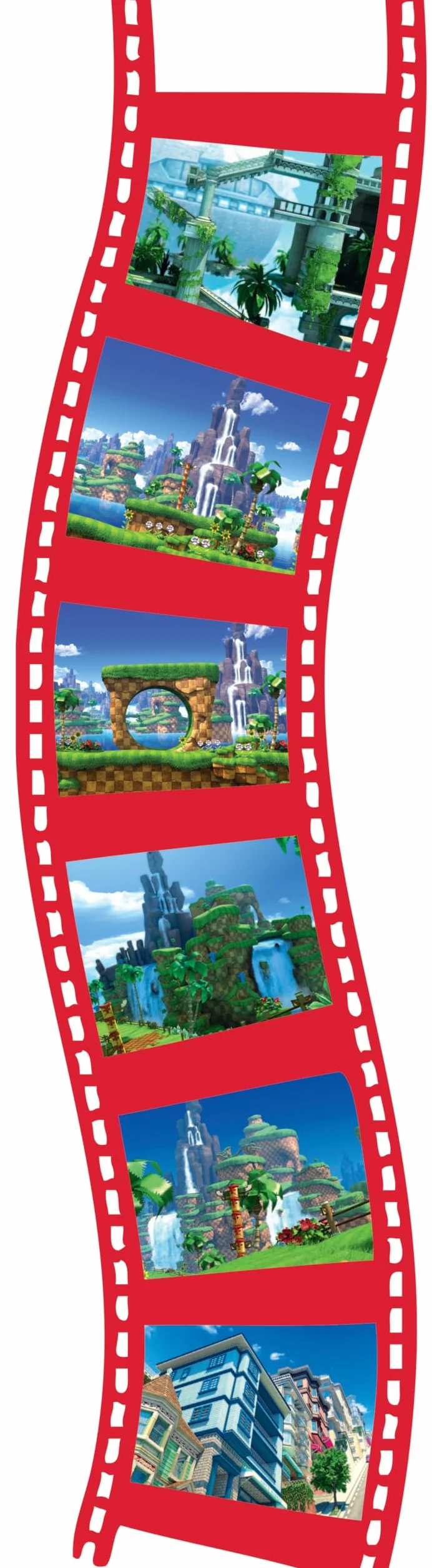 Lexibook LTC050SN Sega Sonic The Hedgehog, Projektor Opowieści i Latarka, Projekty 24 Obrazy ze Świata 3 Dyski, Czerwony, Niebieski