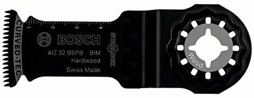 Bosch Accessories Starlock AIZ 32 BSPB BIM ostrze do cięcia głębokiego twardego drewna do wszystkich narzędzi PMF