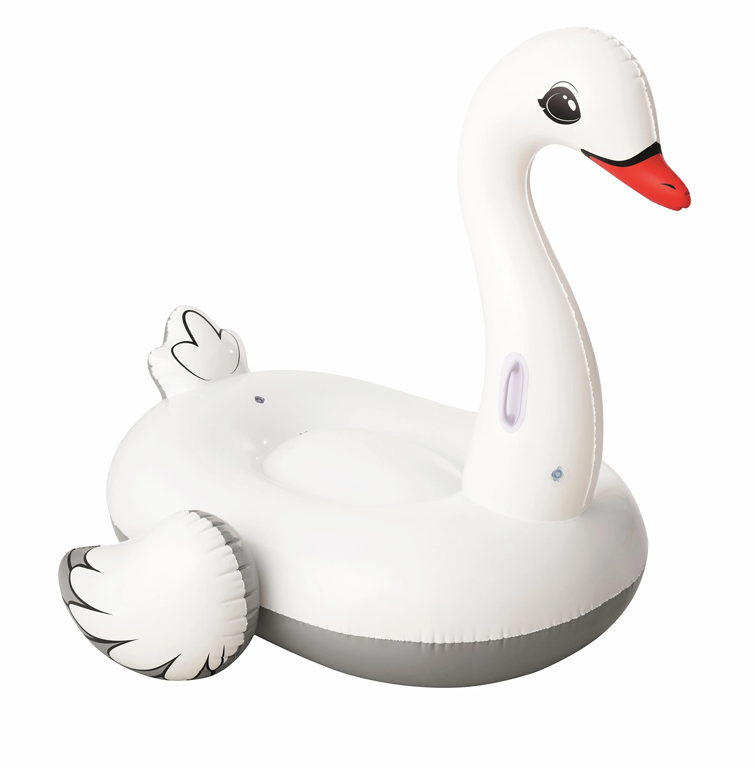 Bestway 4111 Supersized Swan Rider pływający zwierzak, 196 x 174 cm