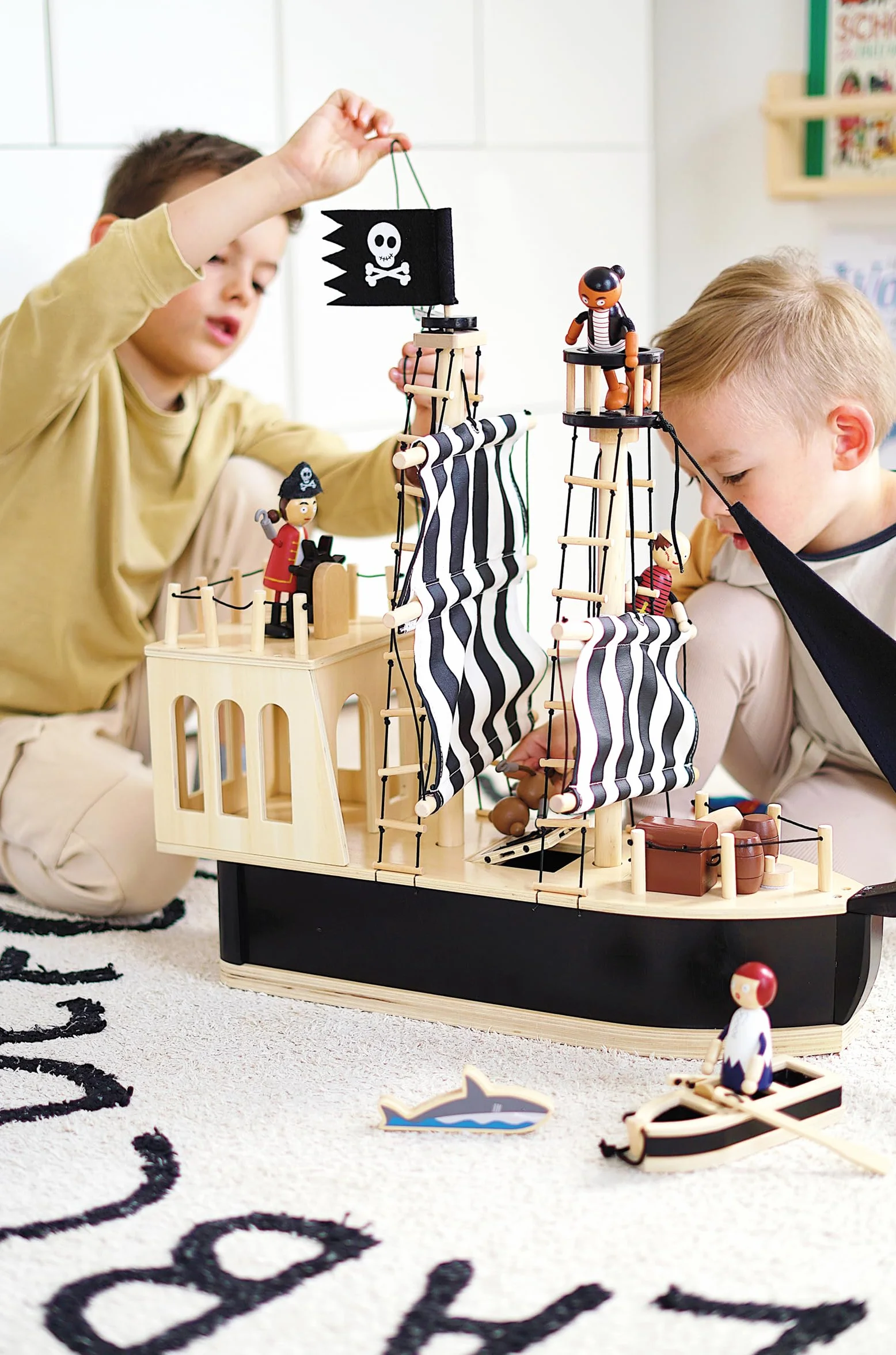 Biegepuppen Piraten Figuren