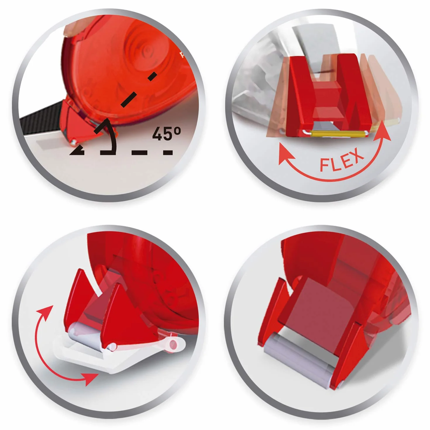 Pritt Rolka klejąca Compact permanent, doskonała przyczepność, taśma Premium z klejem o strukturze plastra miodu, długość taśmy 10 m, szerokość taśmy 8,4 mm, zestaw ekonomiczny z 4 rolkami klejącymi