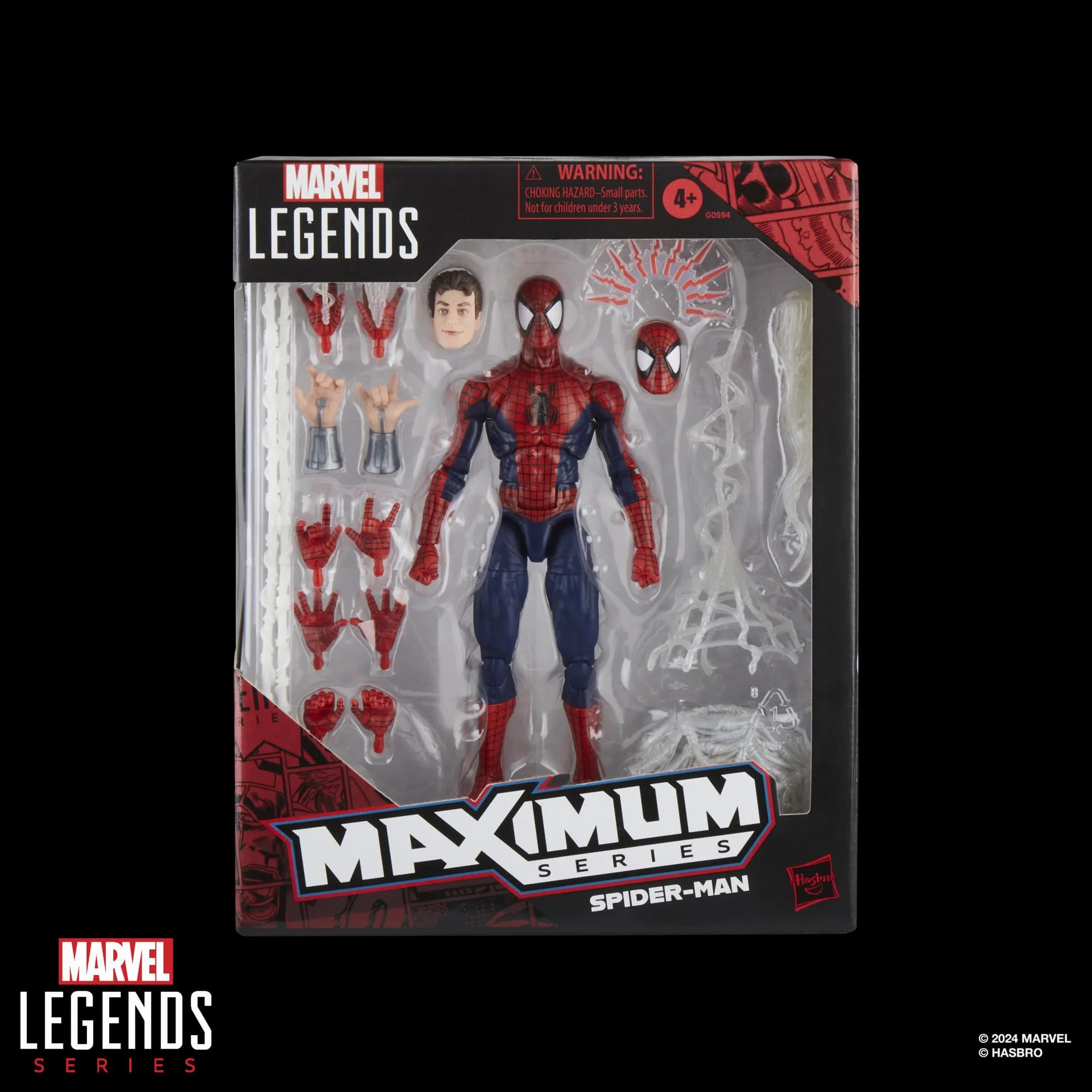 Hasbro Marvel Figurka Spider-Mana z Serii Marvel Legends Maximum