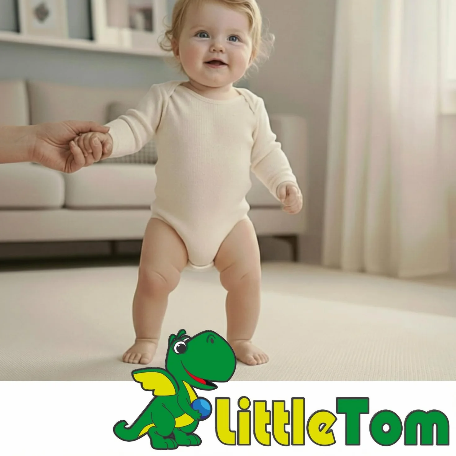 LittleTom 18 Gruba mata pod?ogowa - Dziecko i dziecko od 0 miesi?ca 30 x 30 kwadratowych p?ytek z pianki EVA