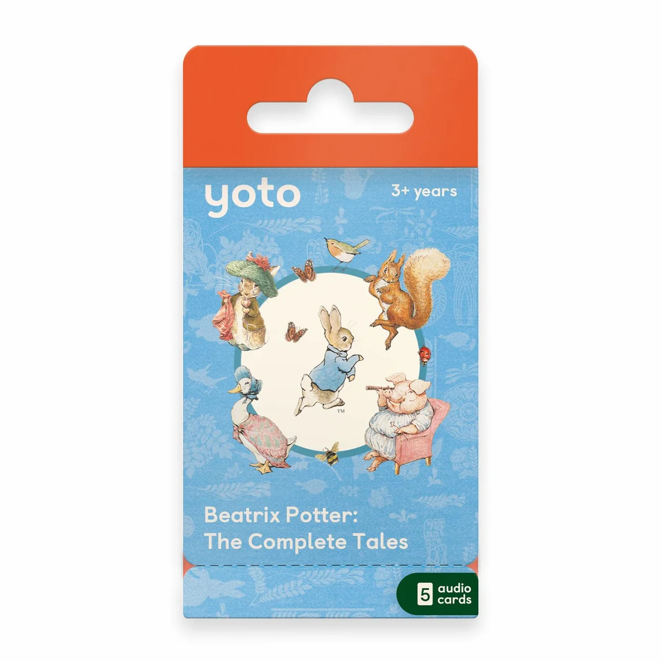 YOTO Beatrix Potter The Complete Tales Audio Cards 5 sztuk dla dzieci angielski
