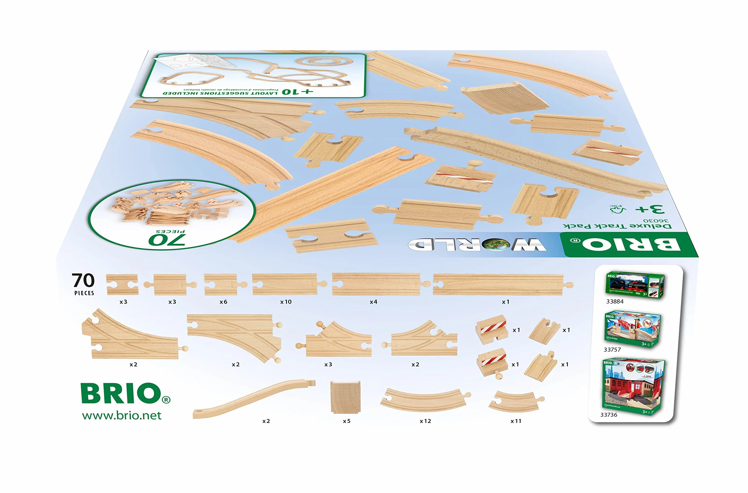 BRIO Zestaw Torów Deluxe