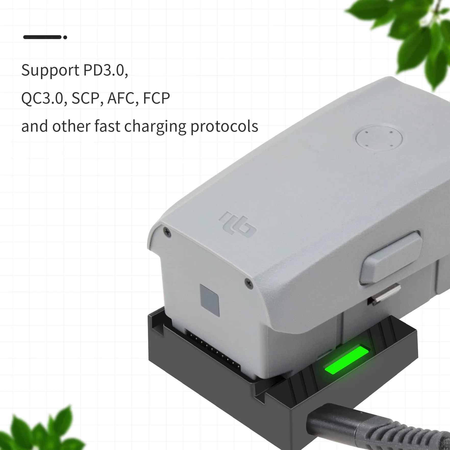 Ładowarka USB z PD/QC do DJI Air 2S, dron Mavic Air 2, akcesoria do centrum ładowania Raqid