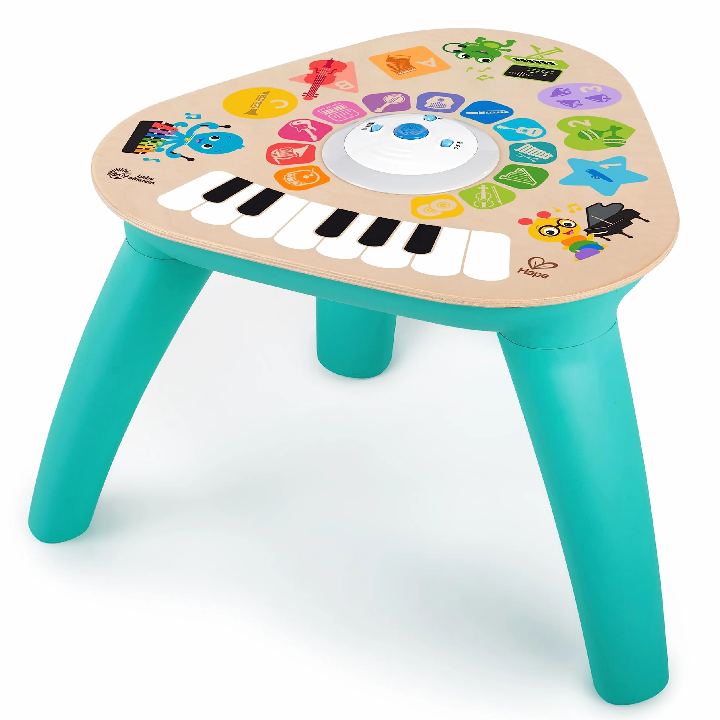 Baby Einstein 12398 Stolik Edukacyjny, Wielokolorowy, ‎44.45 x 41.91 x 33.02 cm; 1.4 kg
