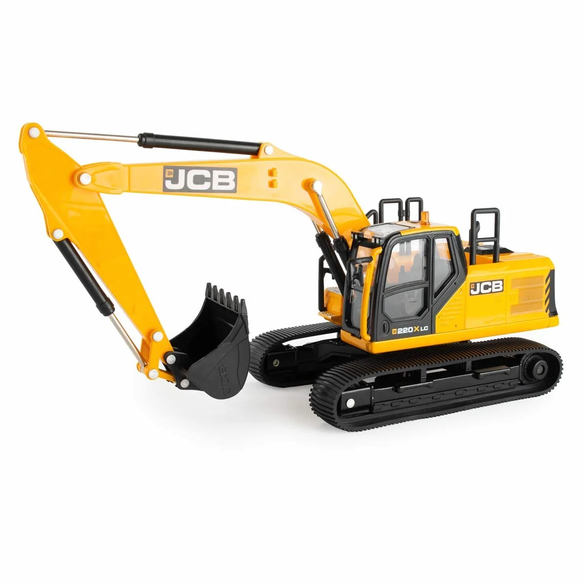 Britains JCB Farm Tomy Toys - koparka - 1:32 220X - kolekcjonerska zabawka ciągnikowa - skala 1:32 zabawki rolnicze - odpowiednie dla kolekcjonerów i dzieci - 3 lata Plus, 43211