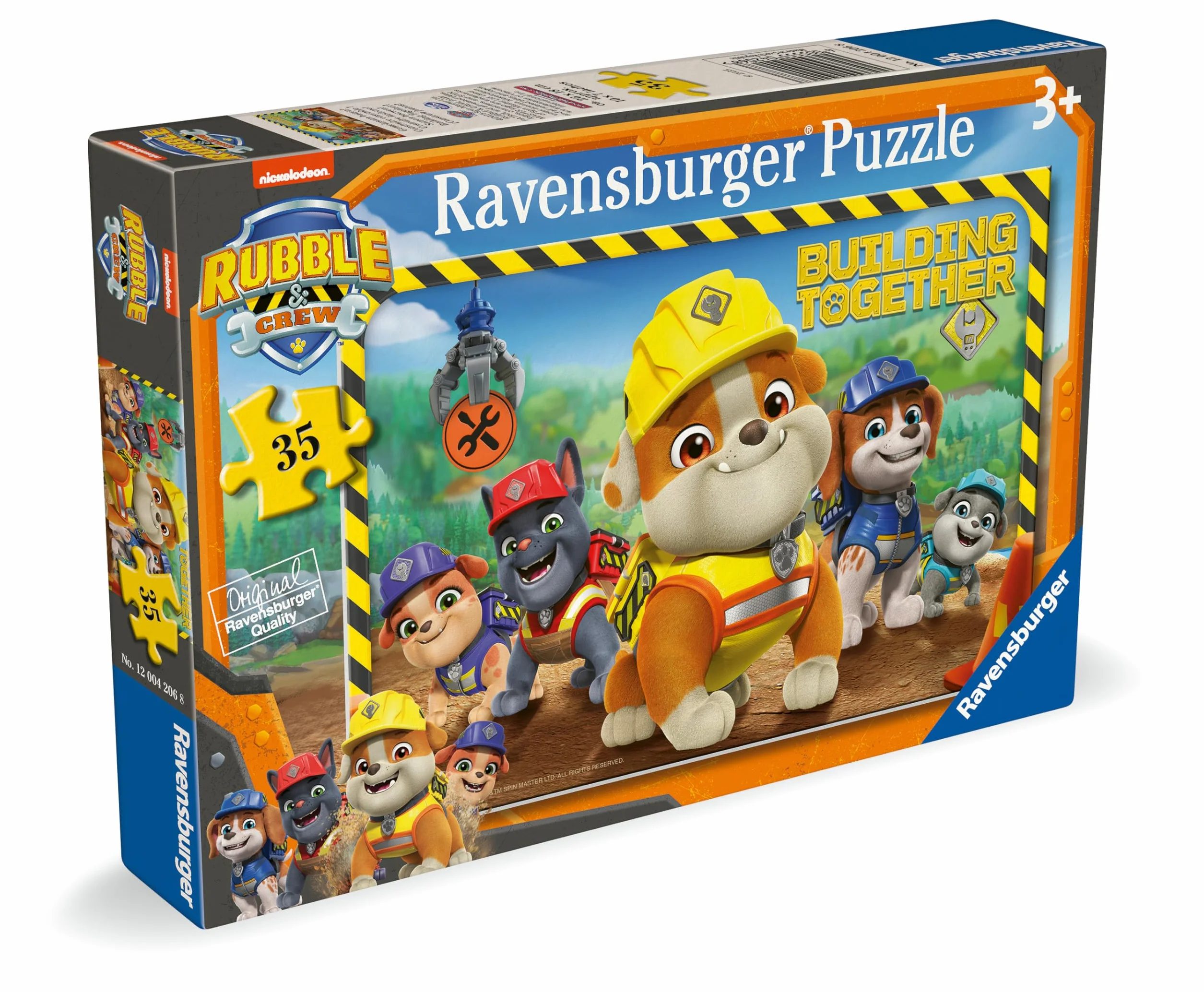 Ravensburger Puzzle Rubble & Crew 35 elementów 26,5x18 cm dla dzieci 3 lata
