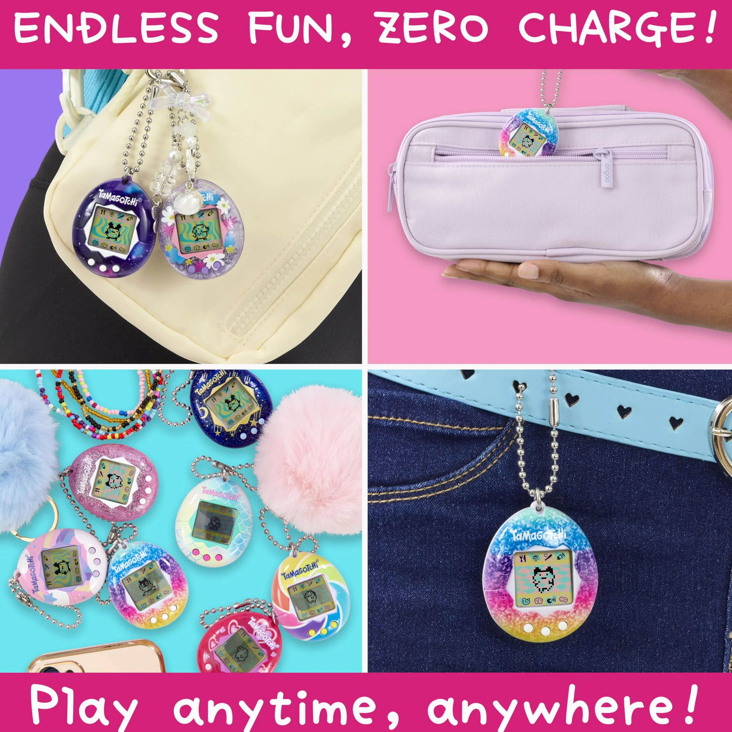 Bandai Tamagotchi Original Festival Sky Shell Cyber Pet zabawka dla dorosłych i dzieci z łańcuszkiem
