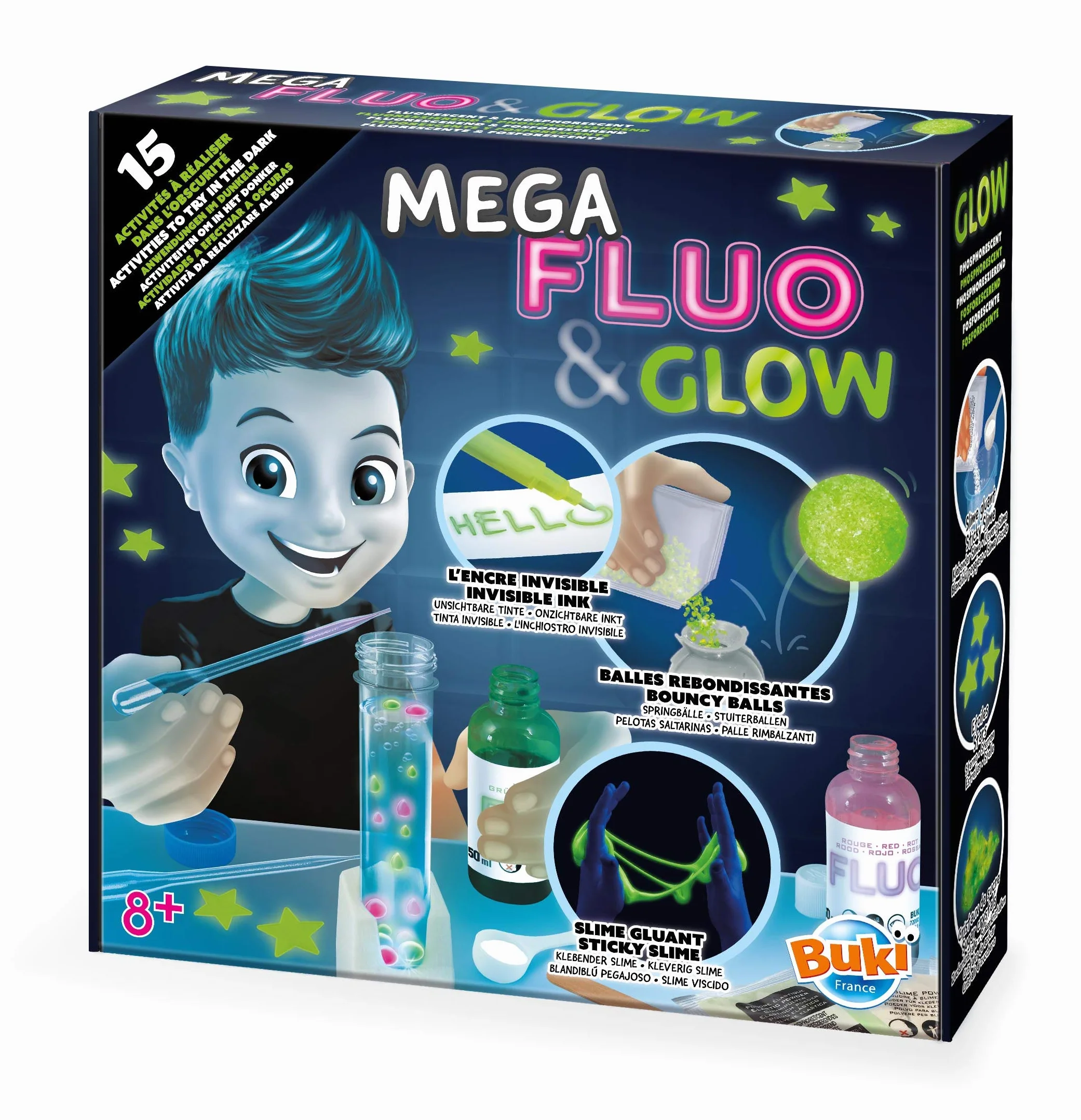BUKI France 2162 Mega Glow & Fluo
