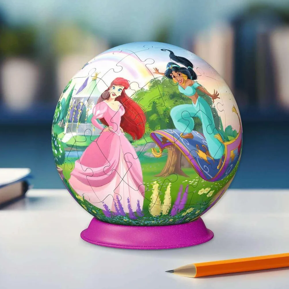 Puzzle 3D Kula: Księżniczki Disney'a