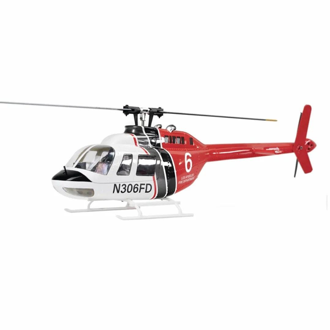 Helikopter wojskowy RC dla dorosłych, Bell-206-V2 470 klasa RC helikopter model 2.4G RC 6CH samolot elektryczny (wersja RTF)