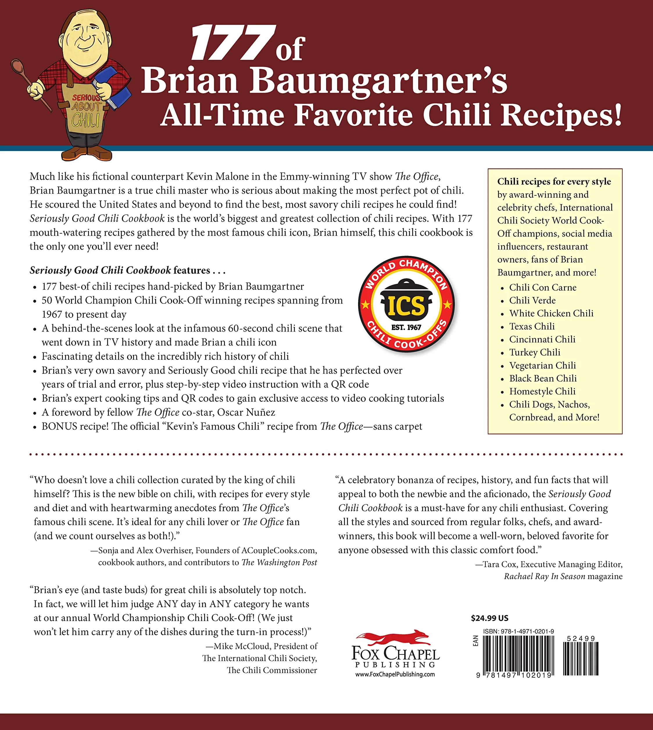 Seriously Good Chili Cookbook: 177 of the Best Recipes in the World