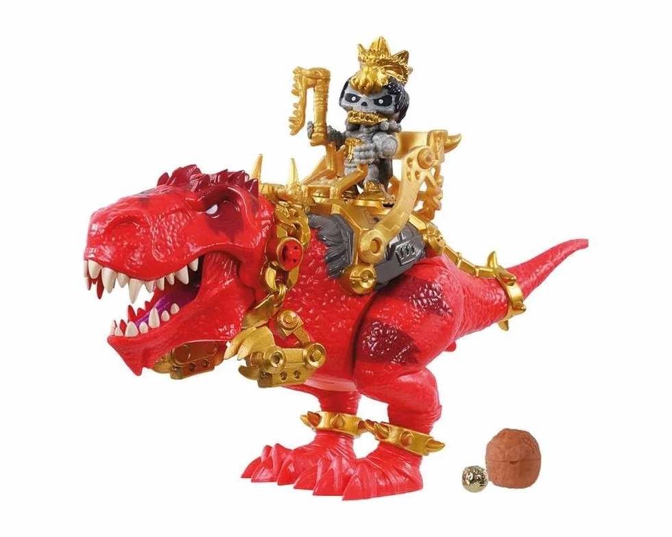 Treasure X Dino Gold Rozebranie - Przeanalizuj dinozaura, aby znaleźć rzadkie skarby - Zabawki dinozaurów - 16 poziomów zabawy przygodowej