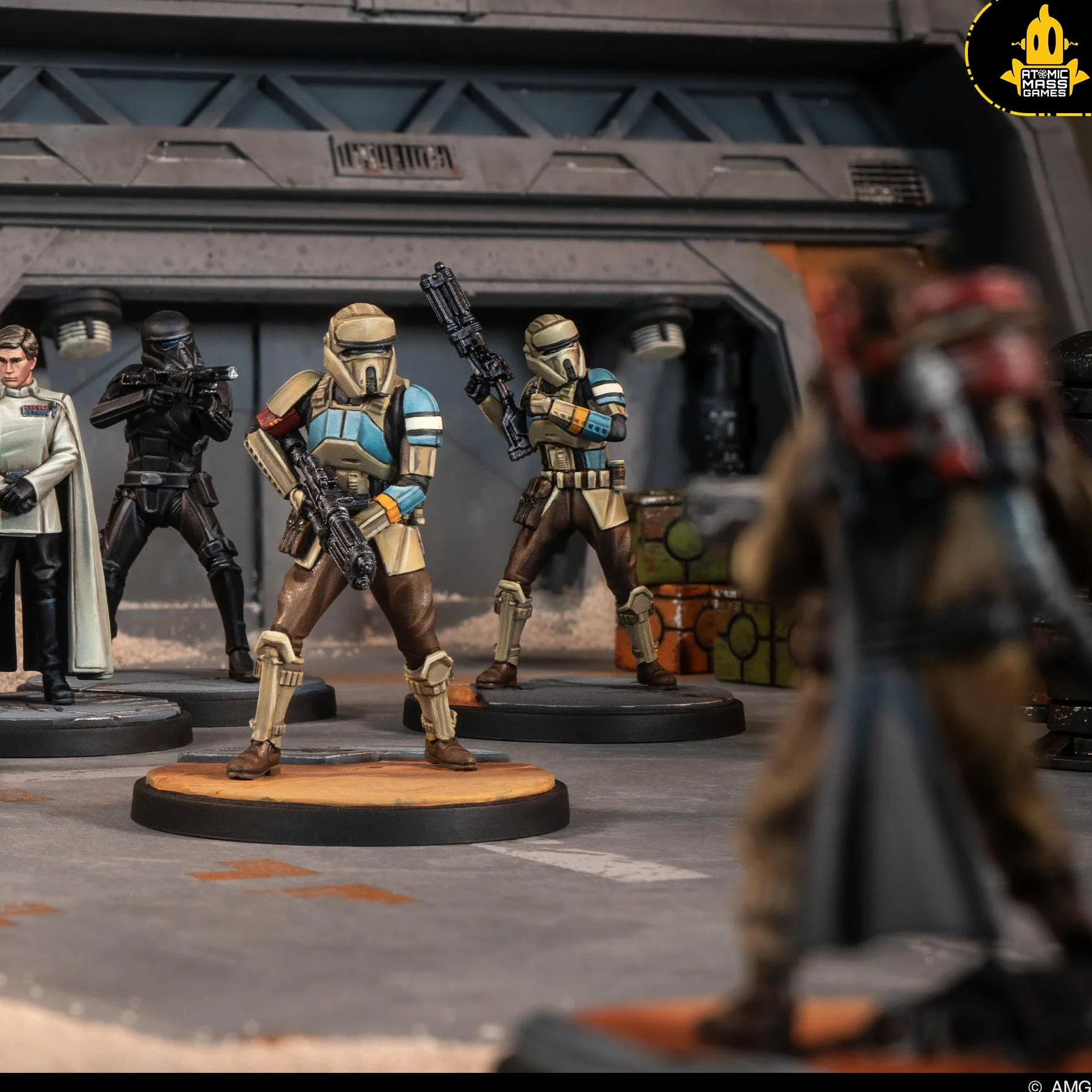 Atomic Mass Games | Star Wars Shatterpoint Deploy The Garrison Squad Pack | Miniatures Expansion Compatible With Star Wars Shatterpoint Skirmish Game | 2 Players | 90 Minutes