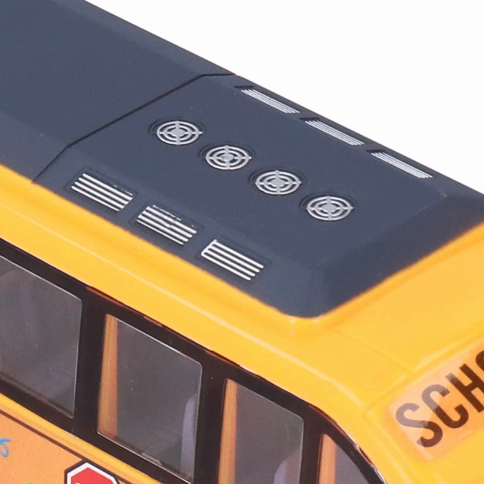 Zabawka Autobusu Szkolnego RC, łatwy w Obsłudze Pilot Zdalnego Sterowania Gra Fabularna ze światłem dla Dzieci w Wieku 3 Lat +