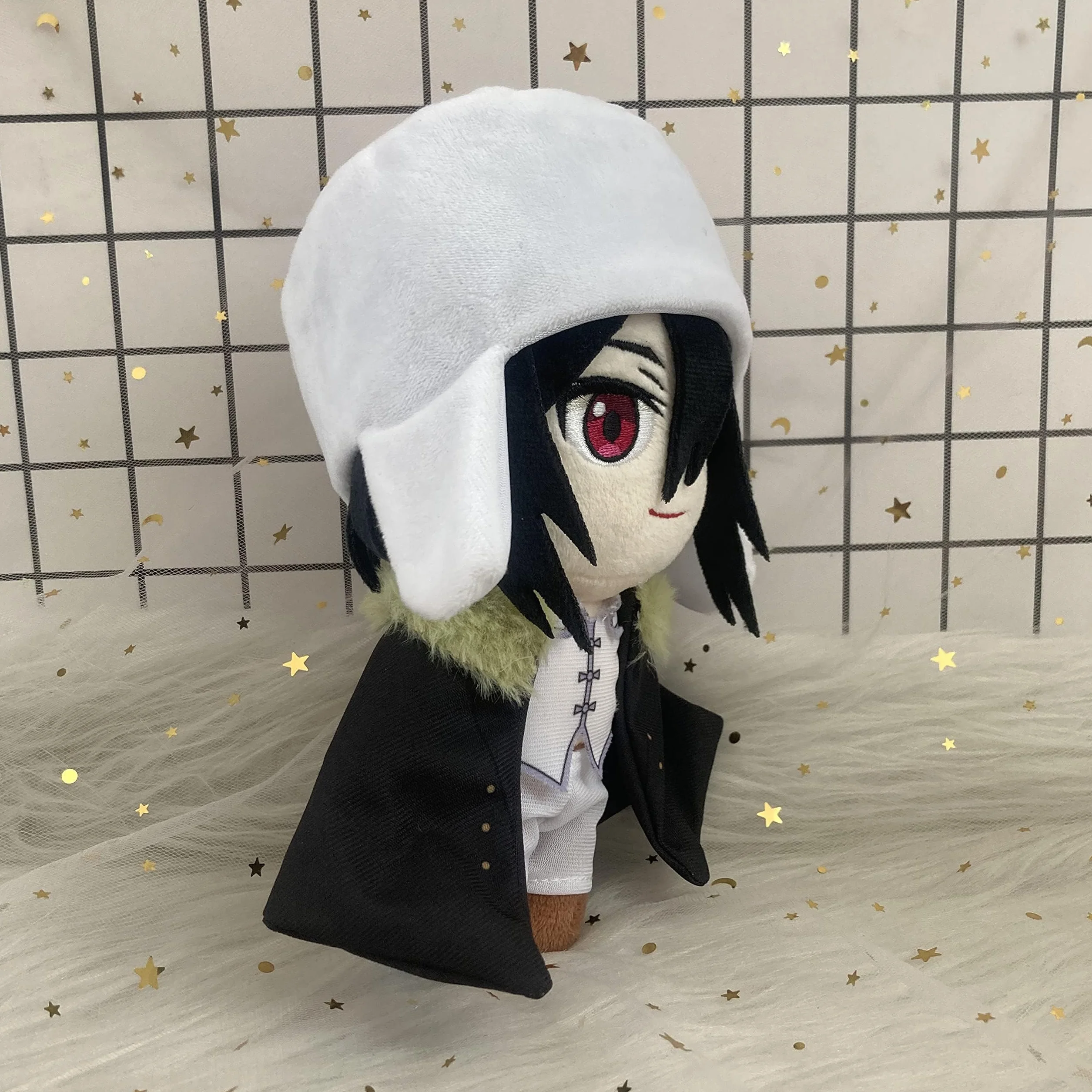 Bungo bezpańskie psy pluszowa poduszka lalka postacie anime Fiodor Dostoyevsky, anime kreskówka urocze poduszki dekoracyjne figurka pluszowa wypchana miękka dla fanów, 20CM