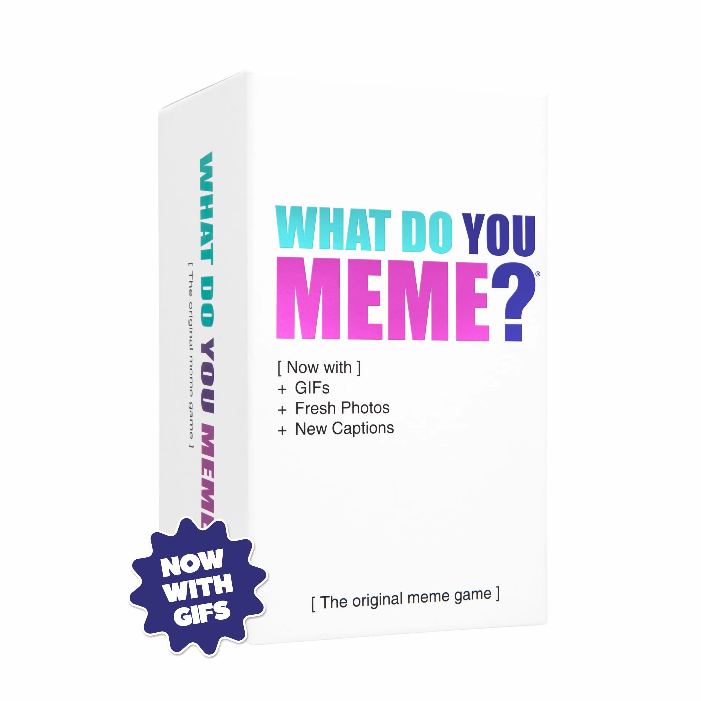 WHAT DO YOU MEME? Core Game, Now Including GIF's by Relatable, The Essential Adult Party Game for Meme Lovers, A Fun White Elephant Gifts and Stocking Stuffers