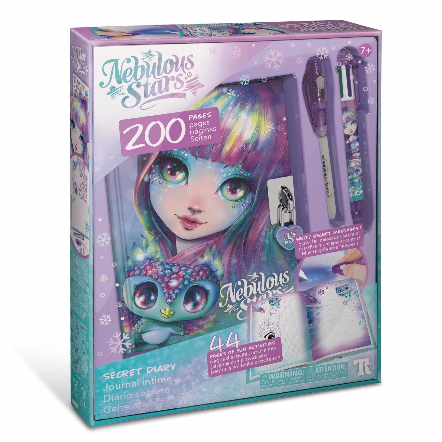 Nebulous Stars NS11104 Isadora's Secret Diary Craft, Colourful
