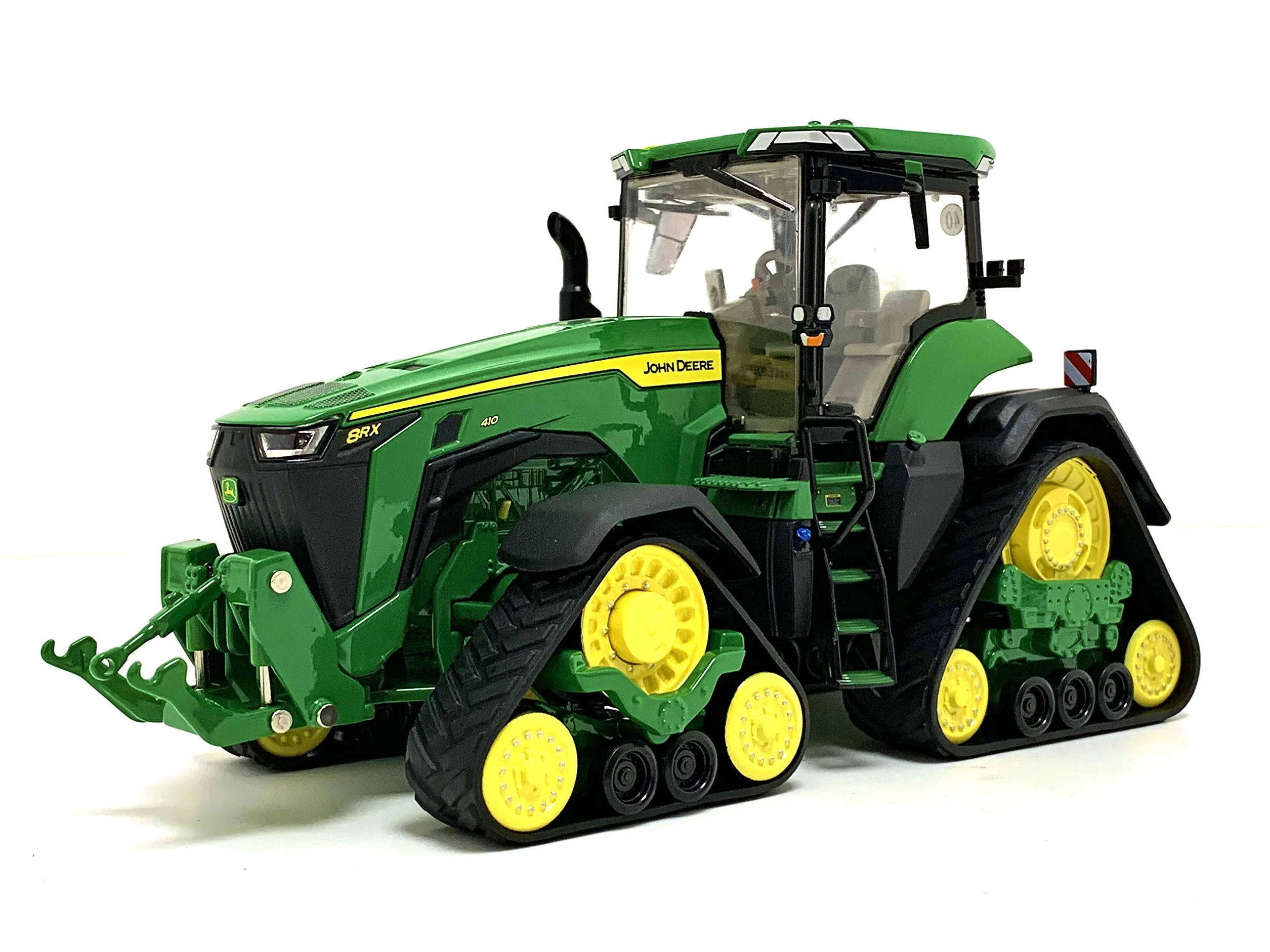 Britains 43249 John Deere 8RX 410 figurek kolekcjonerskich dla dzieci, akcesoria do traktorów, kompatybilne z zabawkami rolnymi 1:32, odpowiednie dla kolekcjonerów i dzieci od 14 lat