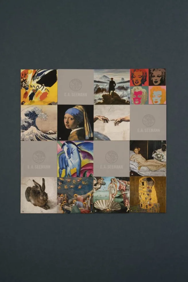 Das Kunst-Memo | The Art Matching Game: Die 36 berühmtesten Werke der Malerei | The 36 most famous Paintings