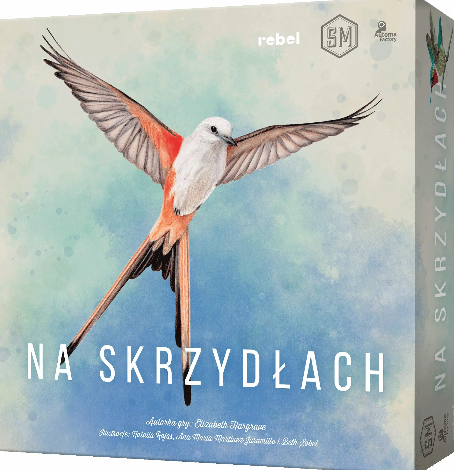 Stonemaier Games | Na Skrzydłach | Gra planszowa,| Gra rodzinna | Wiek 10+ | 1-5 graczy