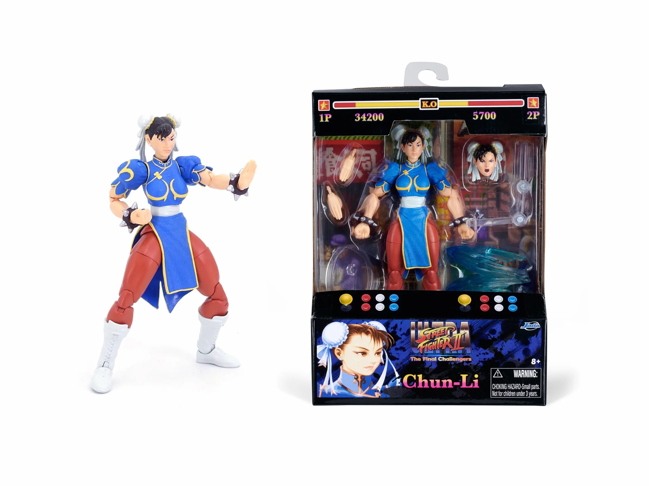 Jada 253252026 Street Fighter figurka Chun-Li 15 cm