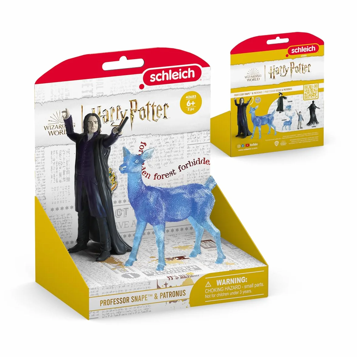 schleich 42683 Profesor Snape i Patronus, od 6 lat, WIZARDING WORLD - figurka, 16 x 11 x 18 cm