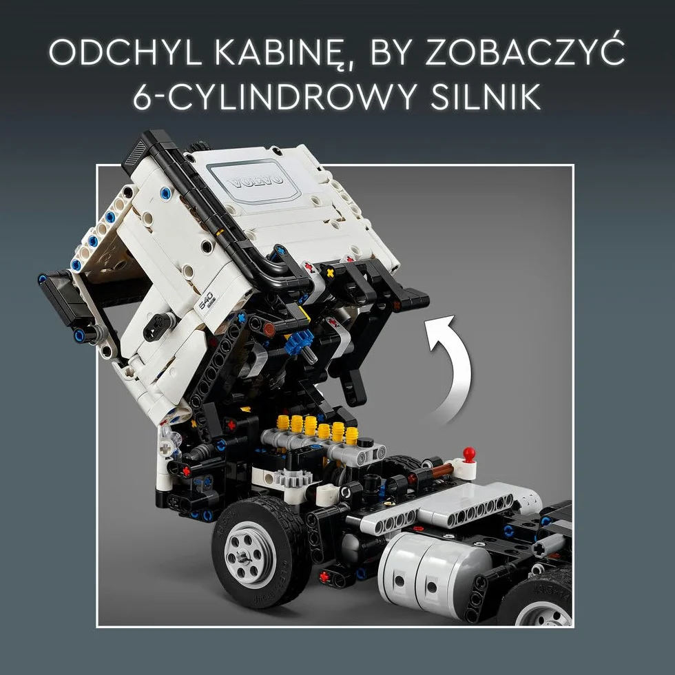 LEGO Technic Ciężarówka Volvo FMX i koparka EC230 Electric, Zabawka dla Dziecka do Zbudowania, Maszyny Budowalne dla Fana Inżynierii, Pomysł na Prezent dla 10-latka, dla Chłopca i Dziewczynki, 42175
