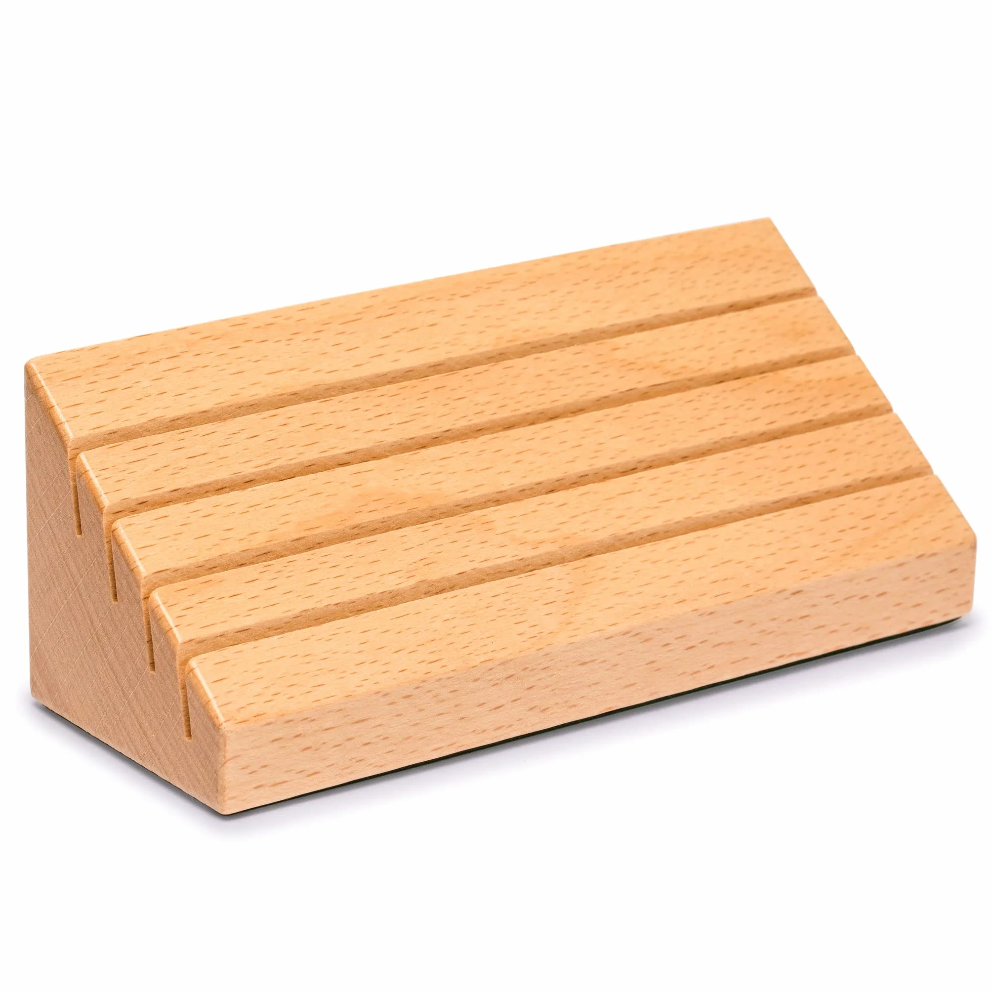 Yellow Mountain Imports Standardowe Uchwyty/Ramki na Karty do Gry z Drewna Bukowego - Zestaw 2 sztuk Organizery Kart